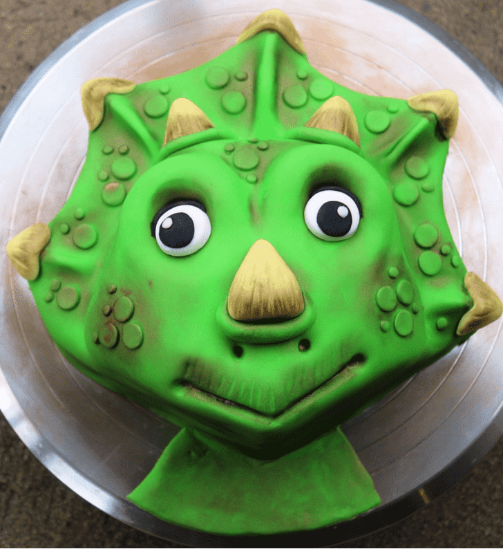 Gorgeous Triceratops Cake