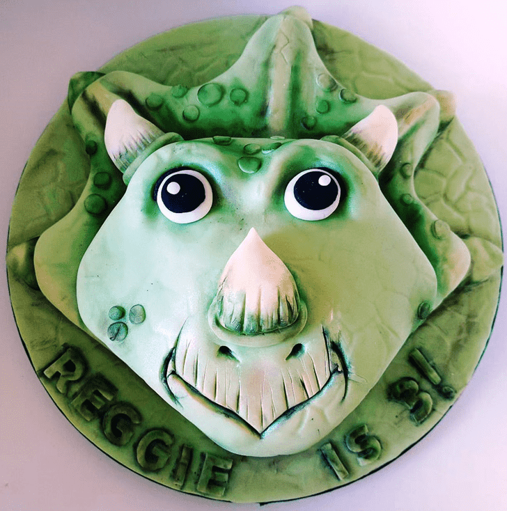 Magnificent Triceratops Cake