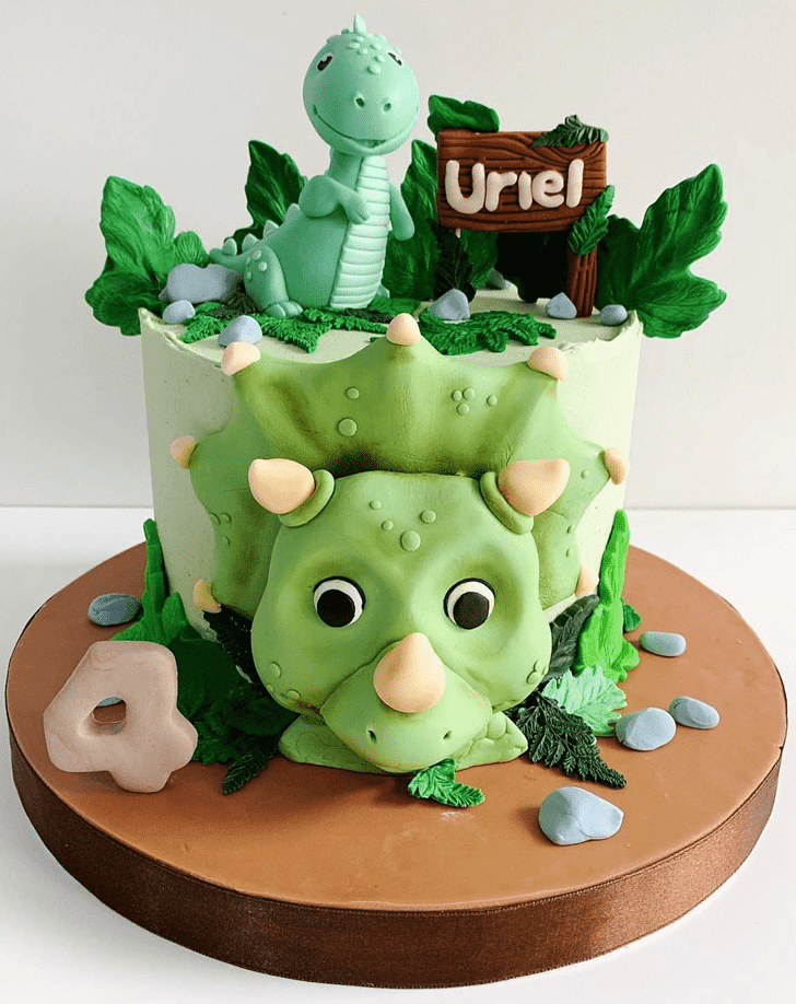 Ravishing Triceratops Cake