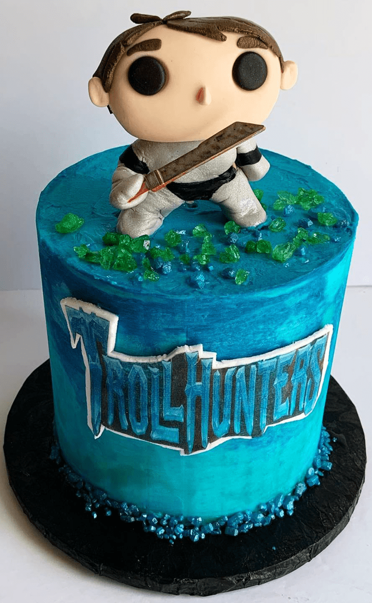 Adorable Trollhunters Cake