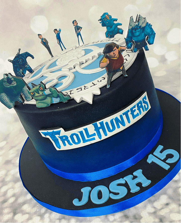 Appealing Trollhunters Cake