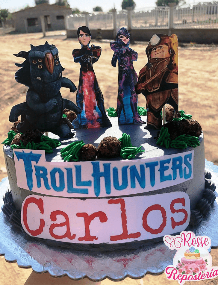 Enticing Trollhunters Cake