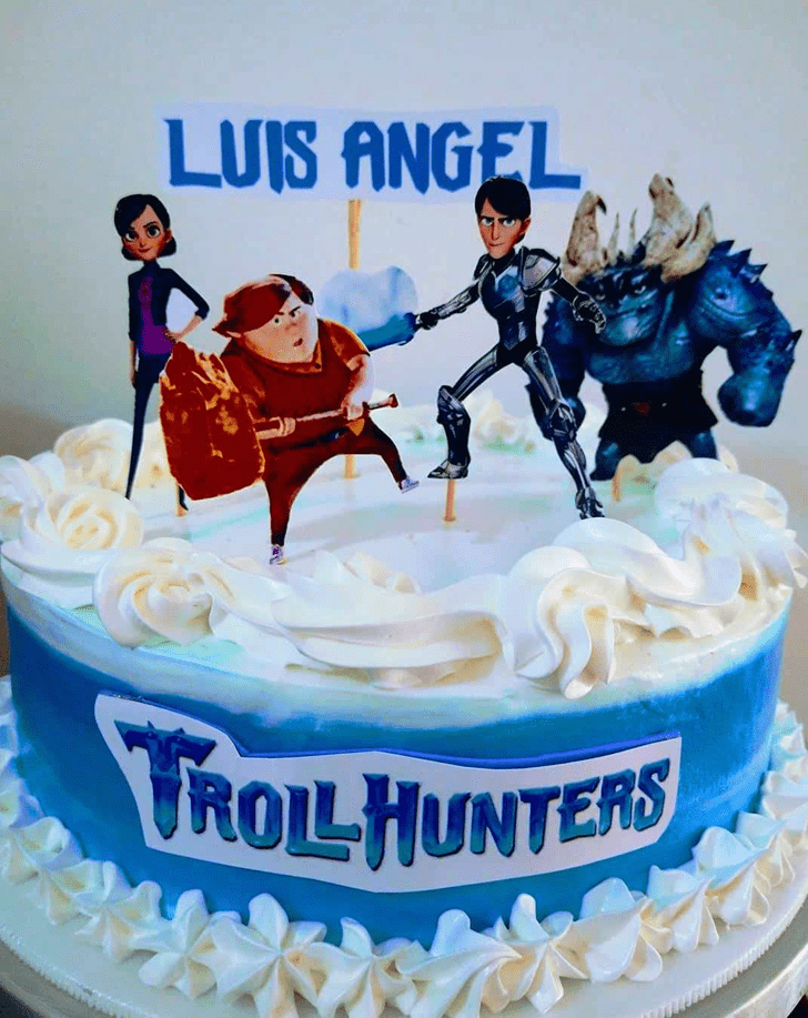 Fetching Trollhunters Cake