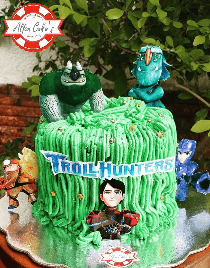 Ideal Trollhunters Cake