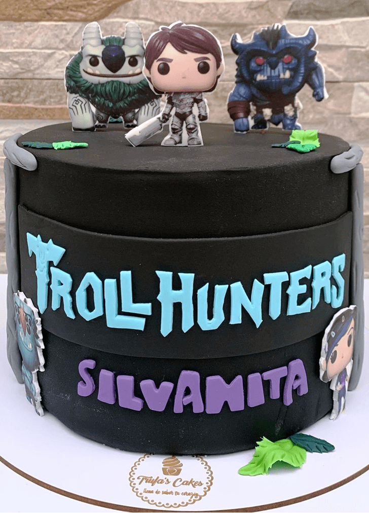 Lovely Trollhunters Cake Design