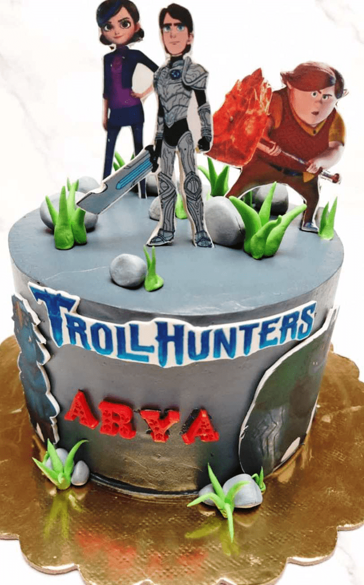 Marvelous Trollhunters Cake