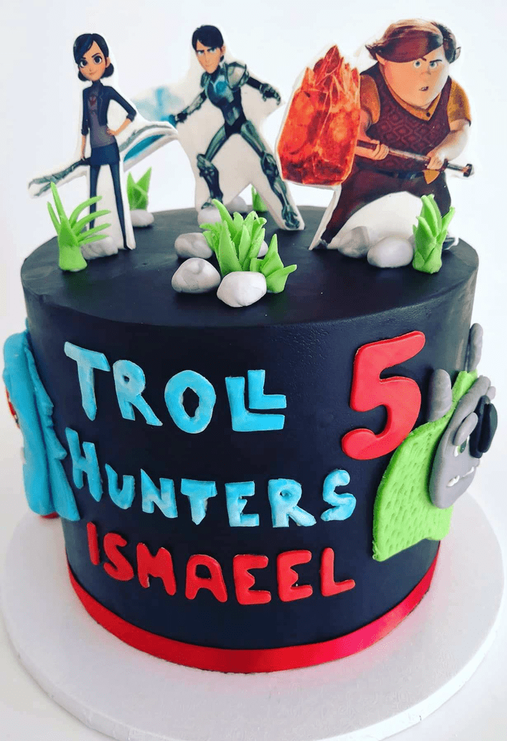 Mesmeric Trollhunters Cake
