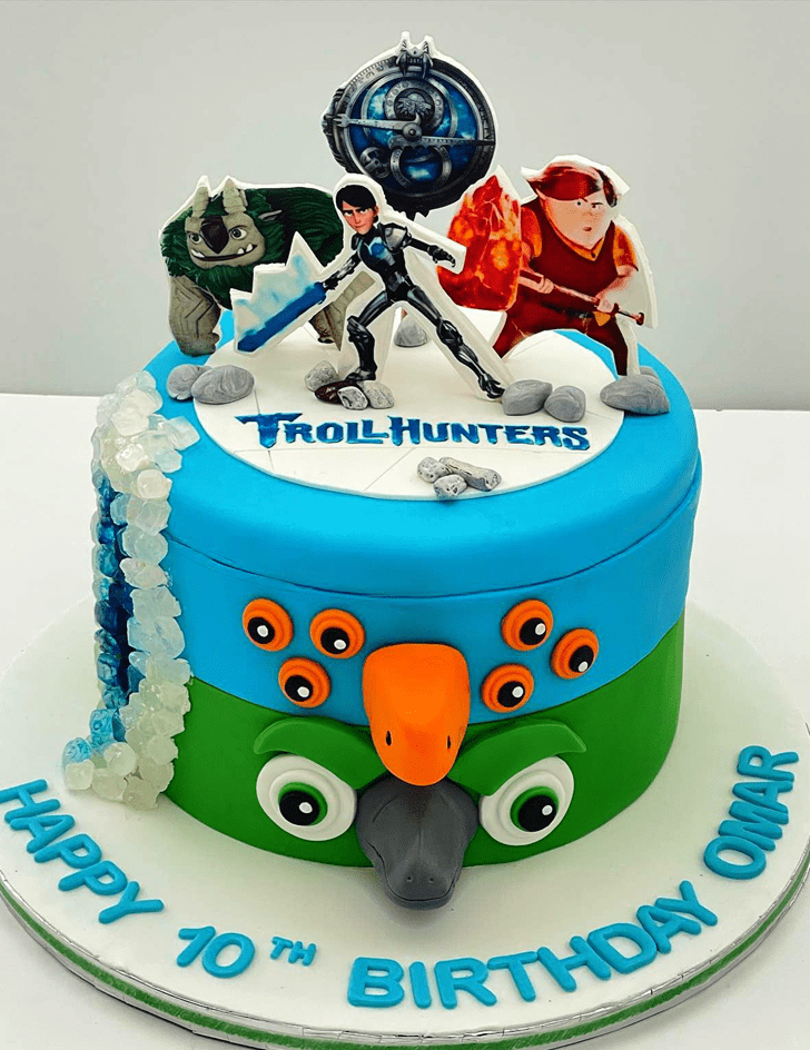 Refined Trollhunters Cake