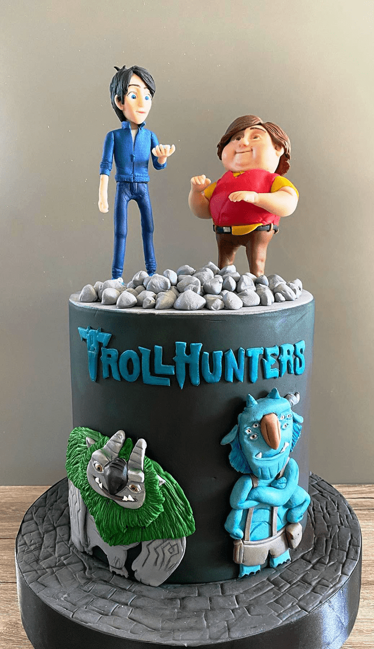 Resplendent Trollhunters Cake