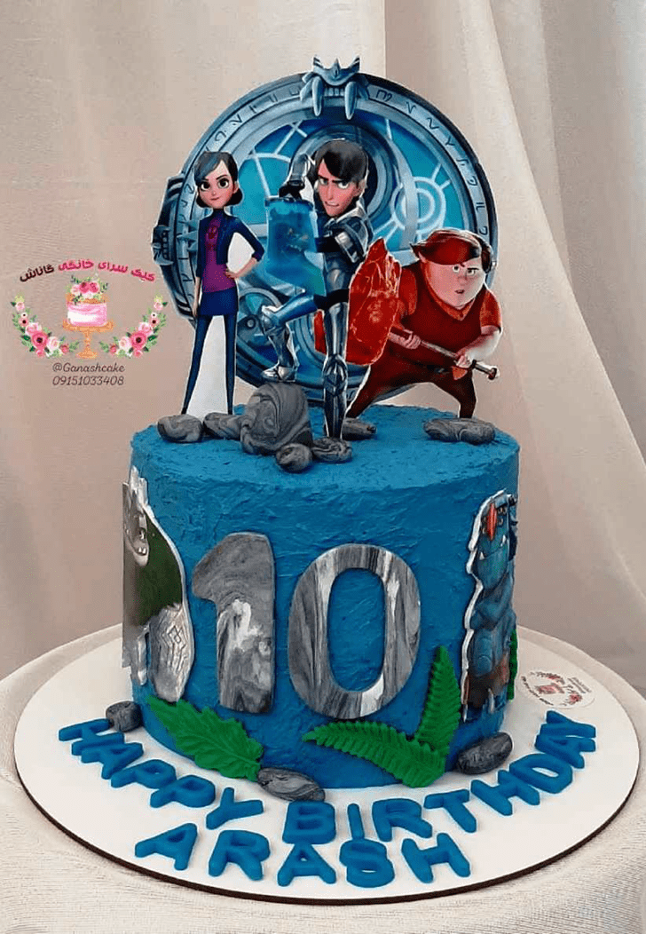 Shapely Trollhunters Cake