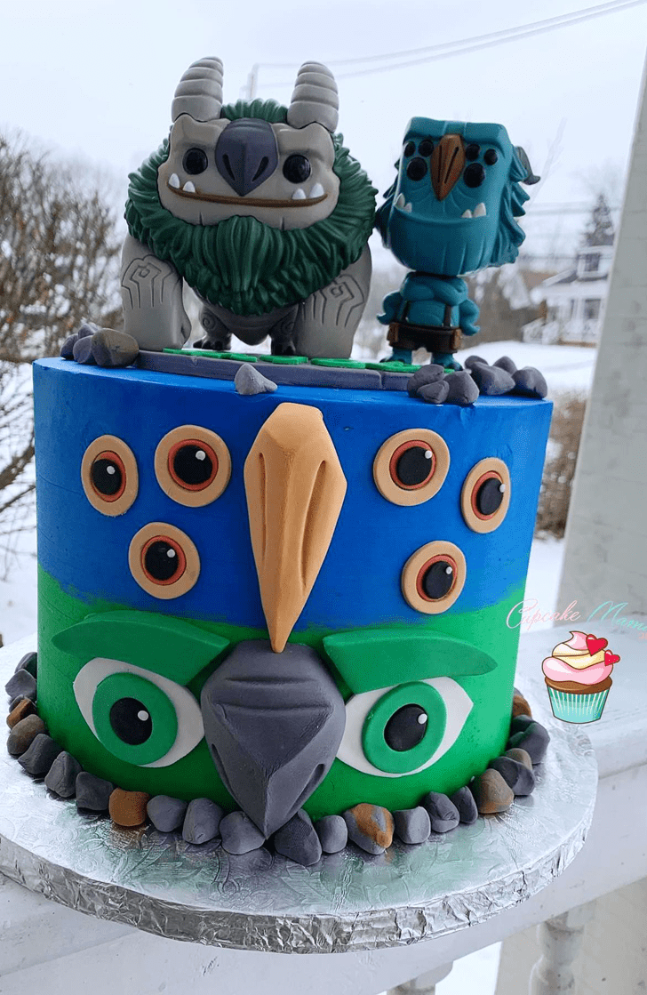 Wonderful Trollhunters Cake Design