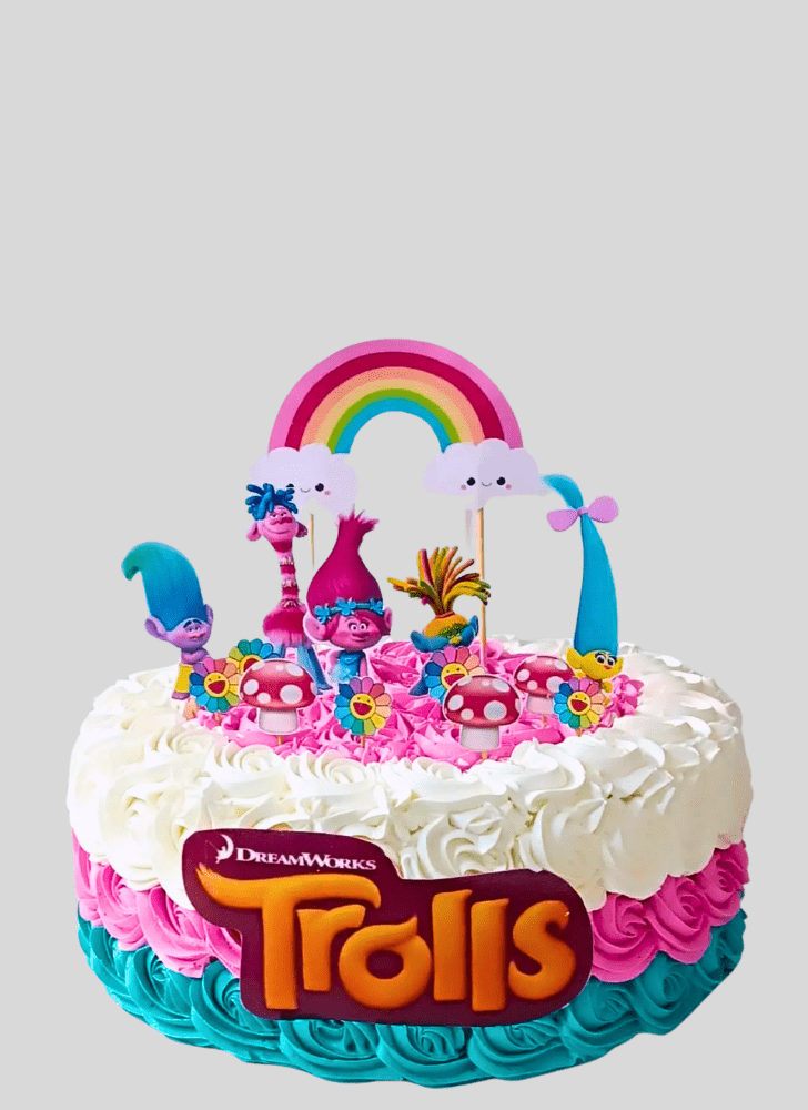 Ravishing Trolls Cake