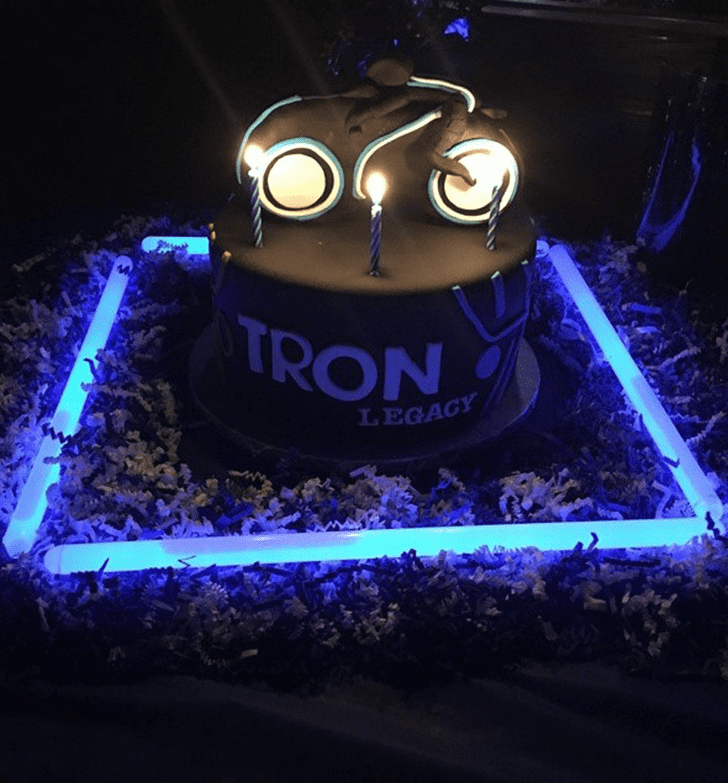 Adorable Tron Cake