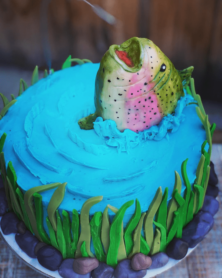 Dazzling Trout Cake