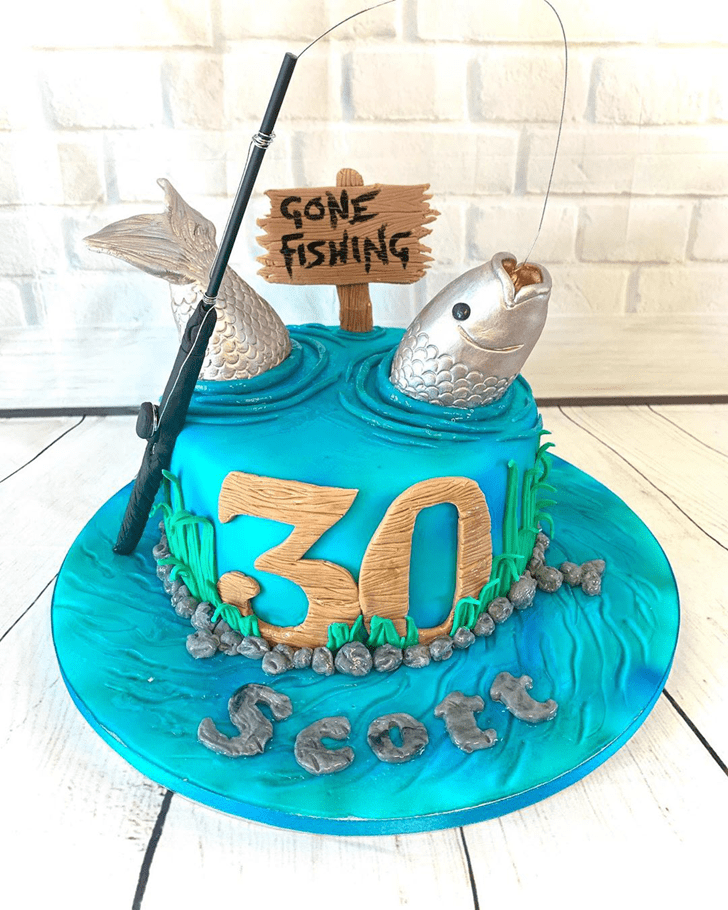 Magnetic Trout Cake