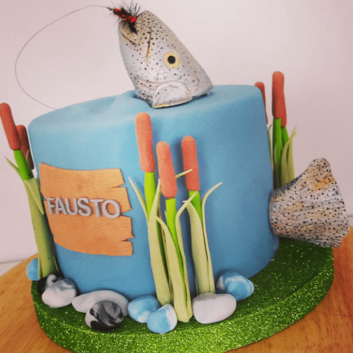 Shapely Trout Cake