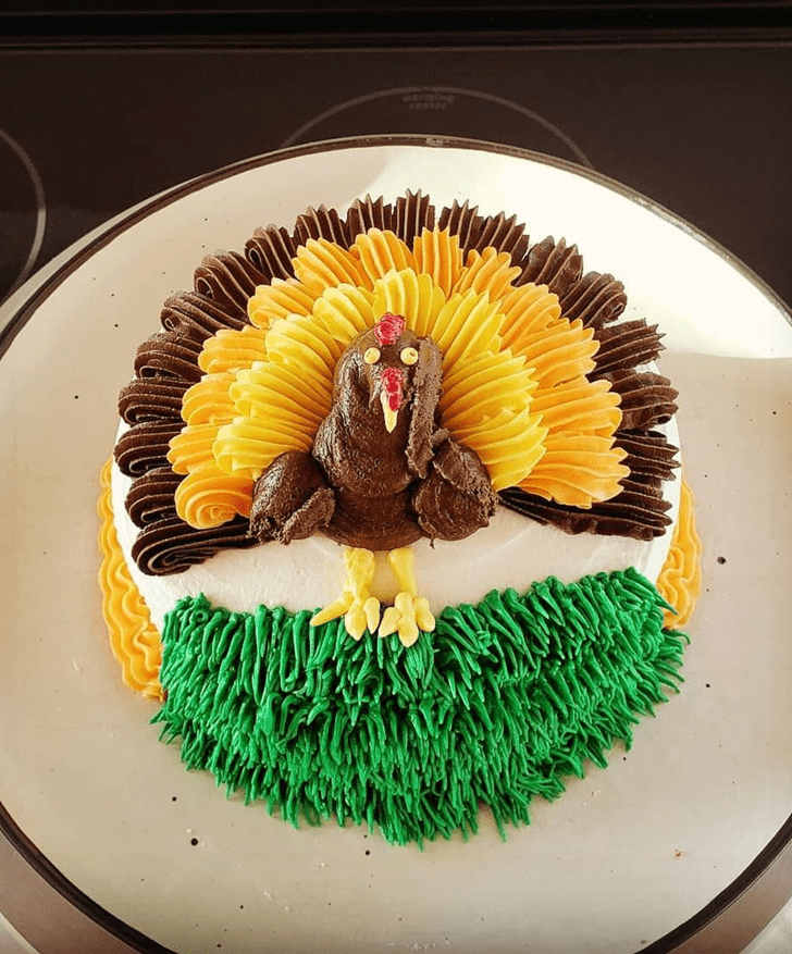 Enticing Turkey Cake