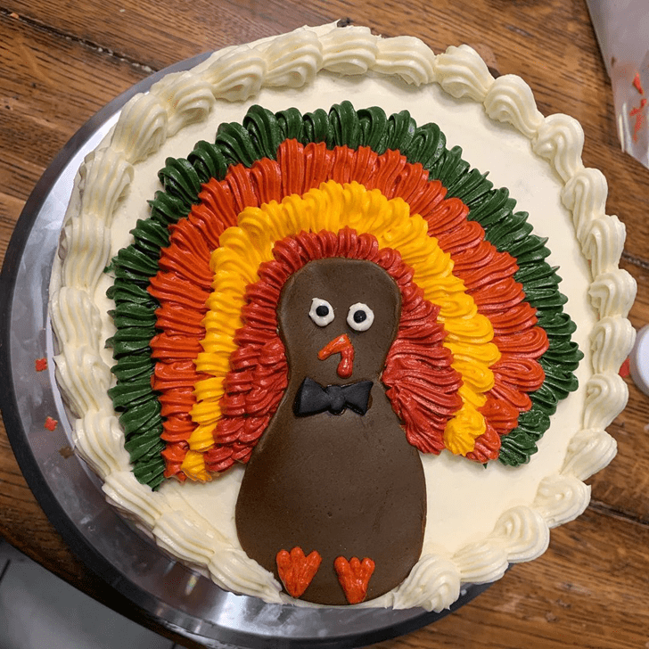 Good Looking Turkey Cake