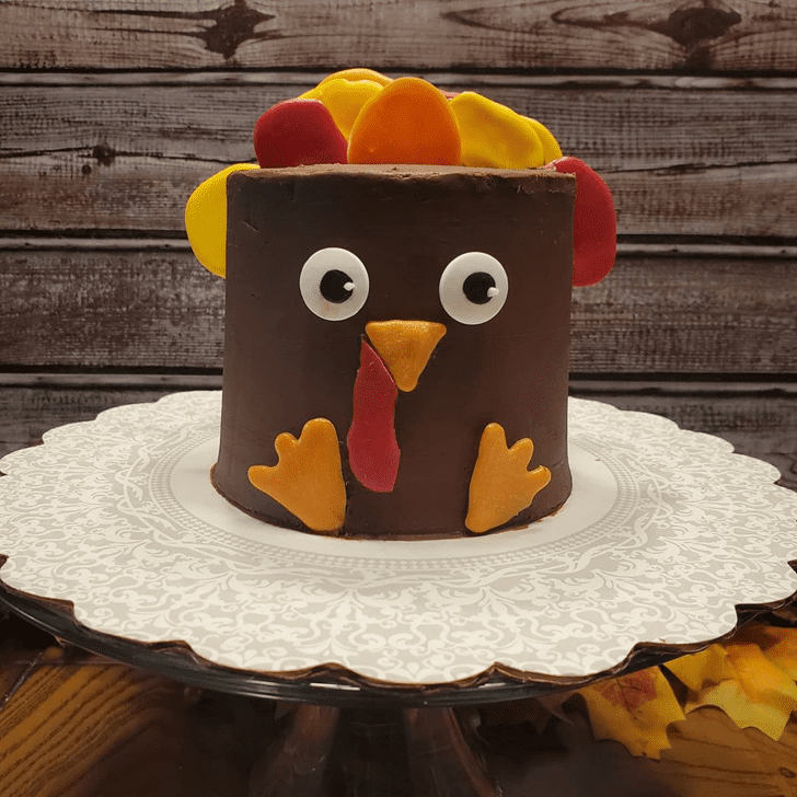 Nice Turkey Cake
