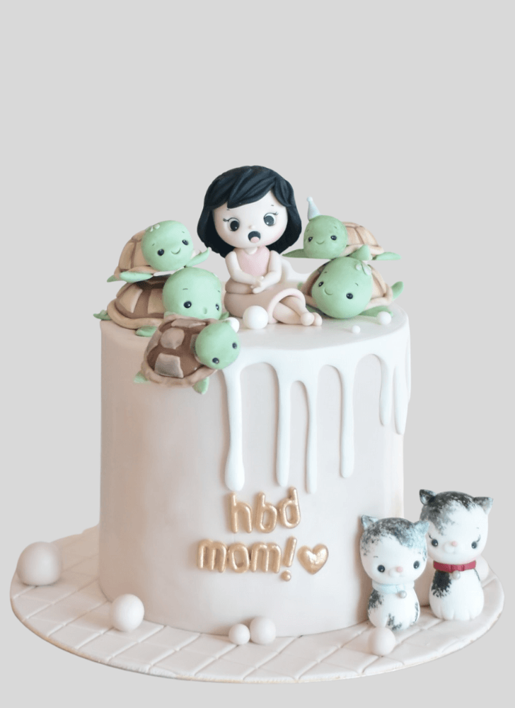 Alluring Turtle Cake