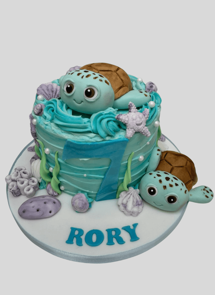 Appealing Turtle Cake
