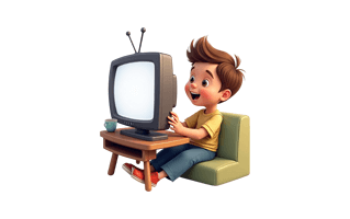 TV Cake Design