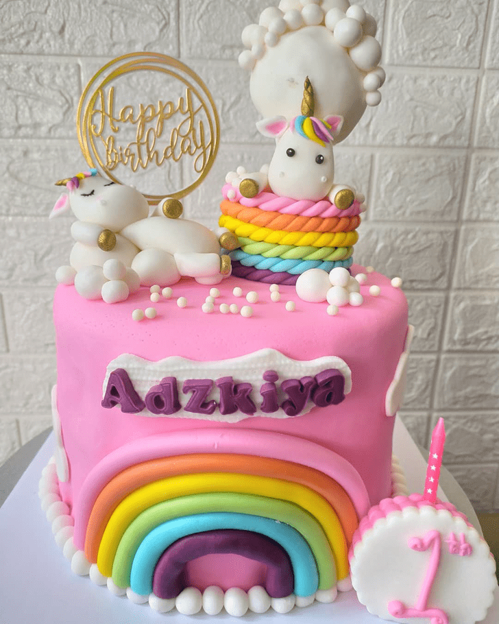AnUnicornic Unicorn Cake
