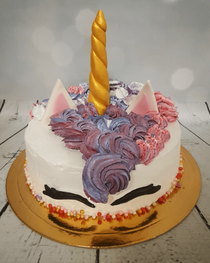 Beauteous Unicorn Cake
