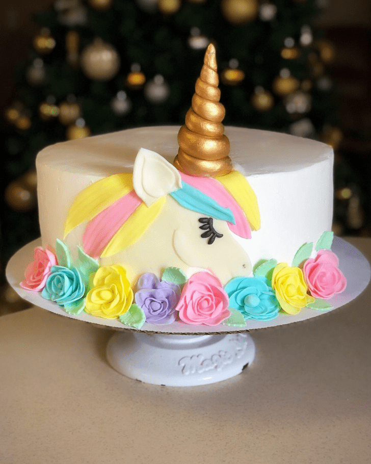 Bewitching Unicorn Cake