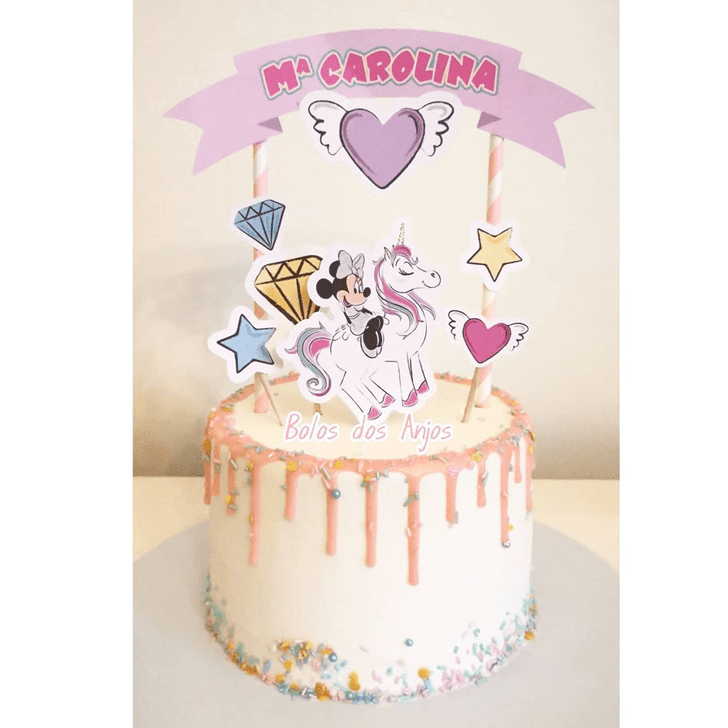 Delicate Unicorn Cake