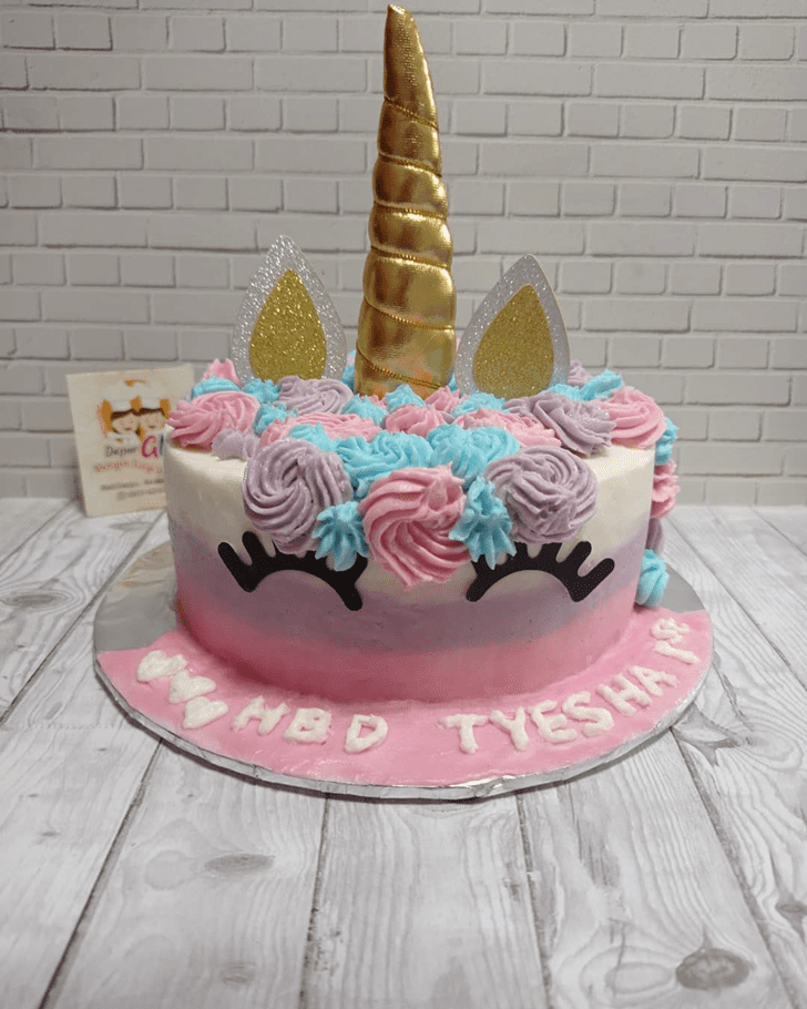 Enticing Unicorn Cake