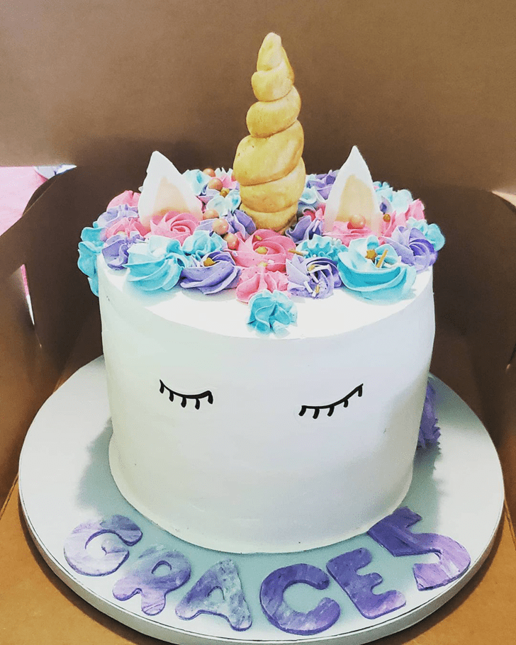 Graceful Unicorn Cake