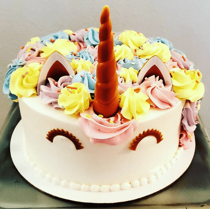 Resplendent Unicorn Cake