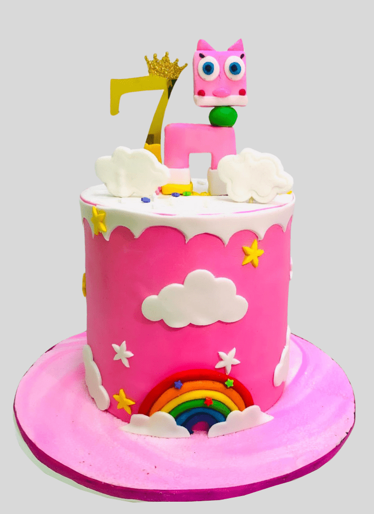 Lovely Unikitty Cake Design