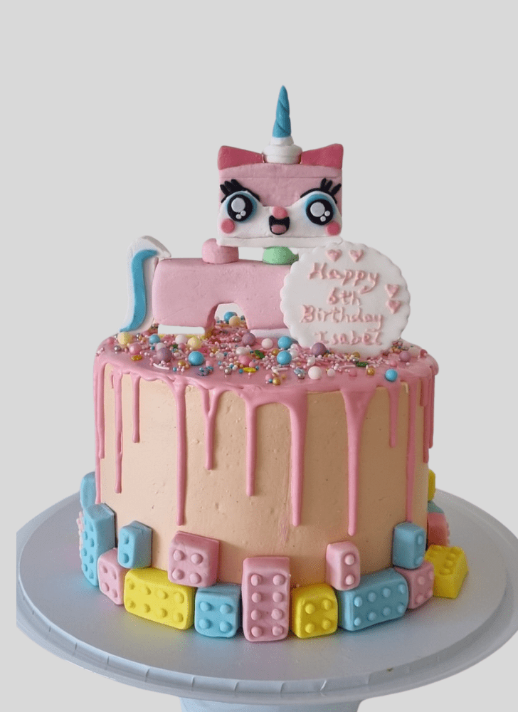 Slightly Unikitty Cake