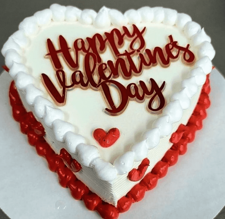 Admirable Valentines Cake Design