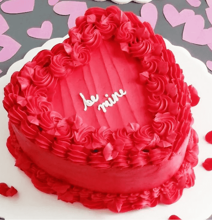 Adorable Valentines Cake