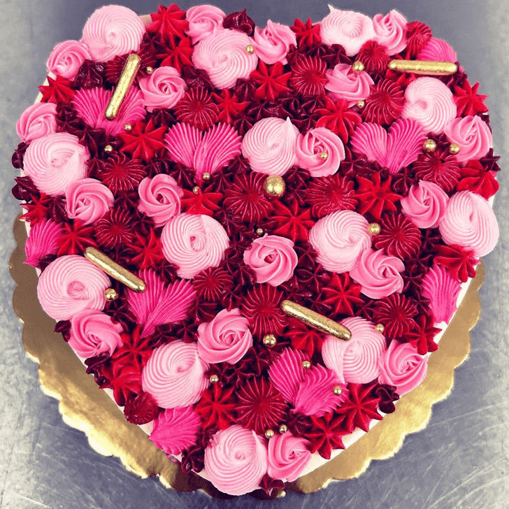Excellent Valentines Cake