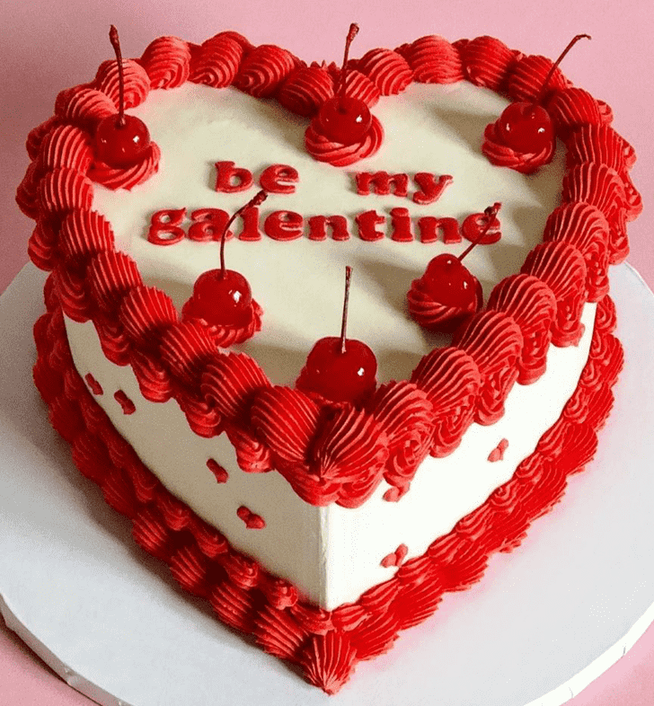 Fascinating Valentines Cake
