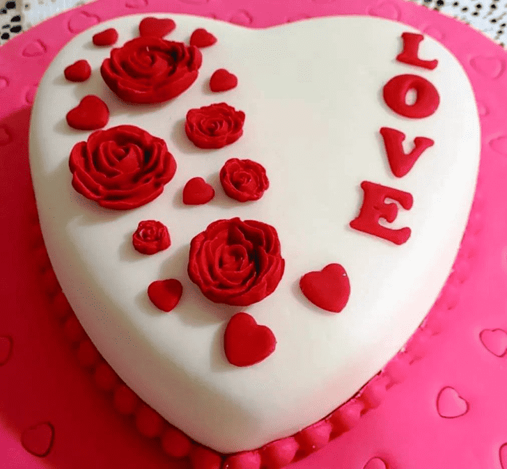 Fine Valentines Cake