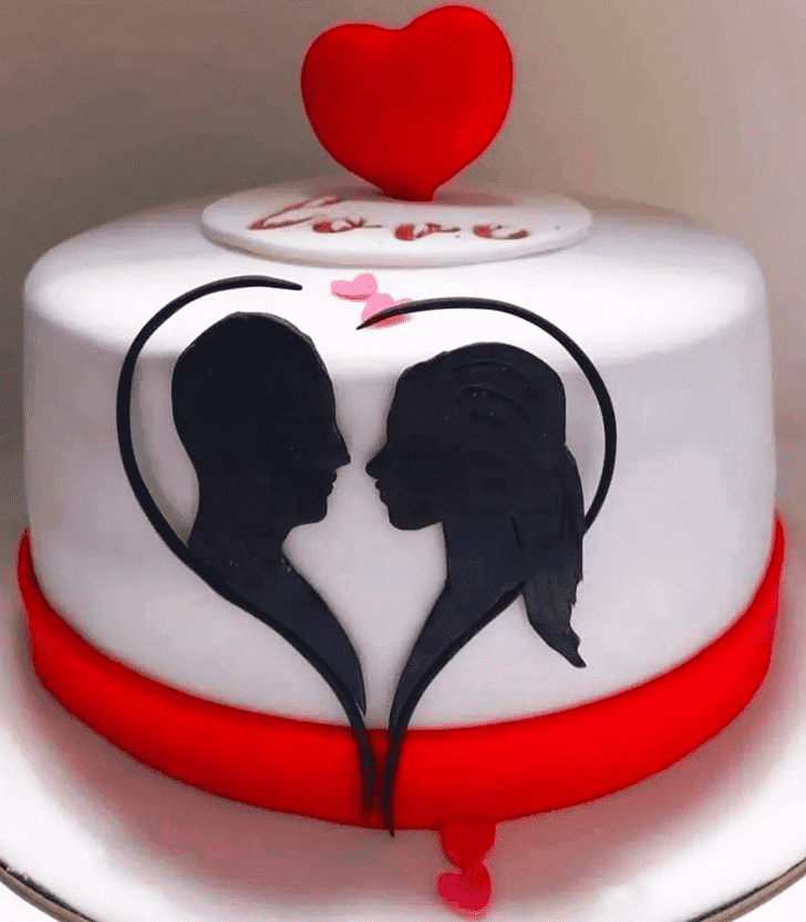 Slightly Valentines Cake