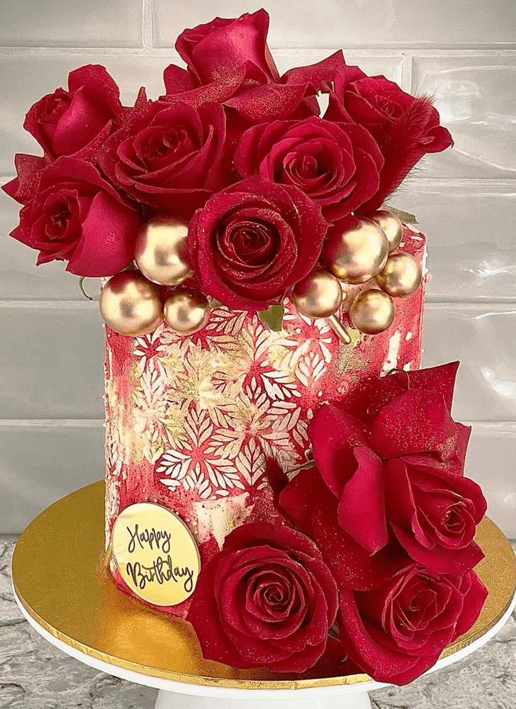 Stunning Valentines Cake