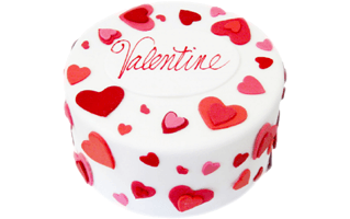 Valentines Cake Design