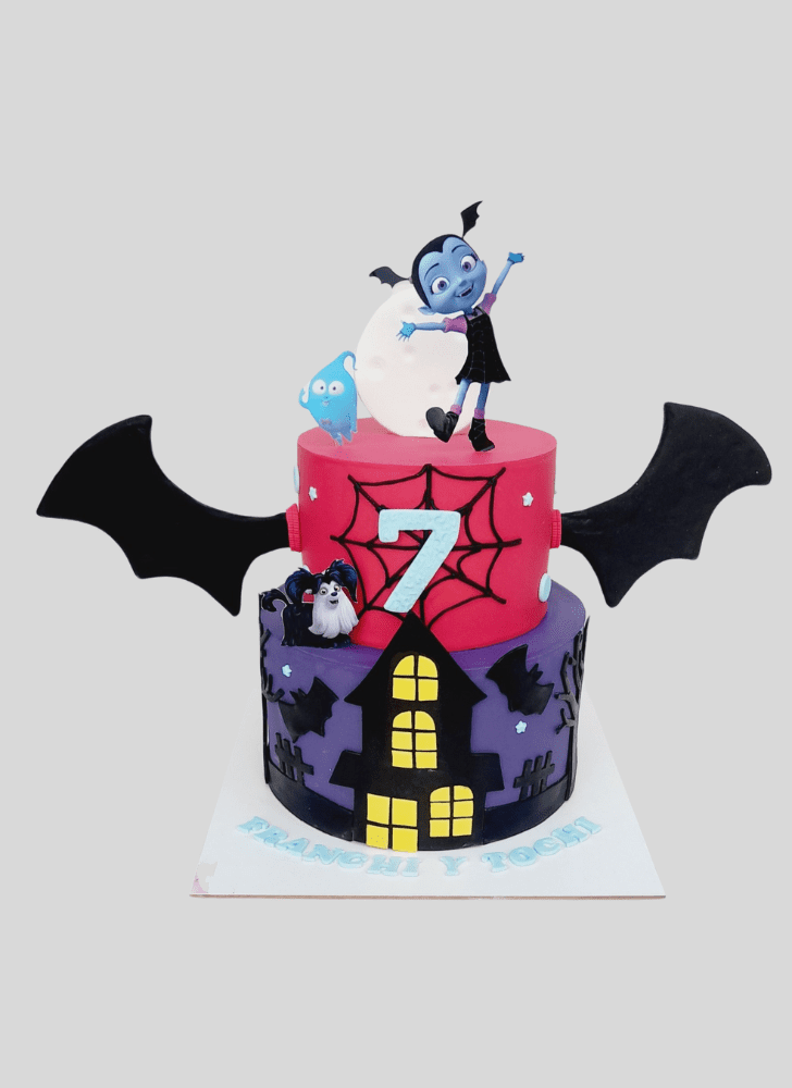 Delicate Vampirina Cake