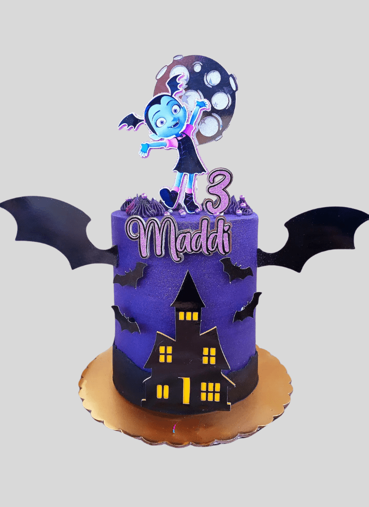 Elegant Vampirina Cake