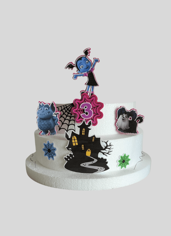 Lovely Vampirina Cake Design