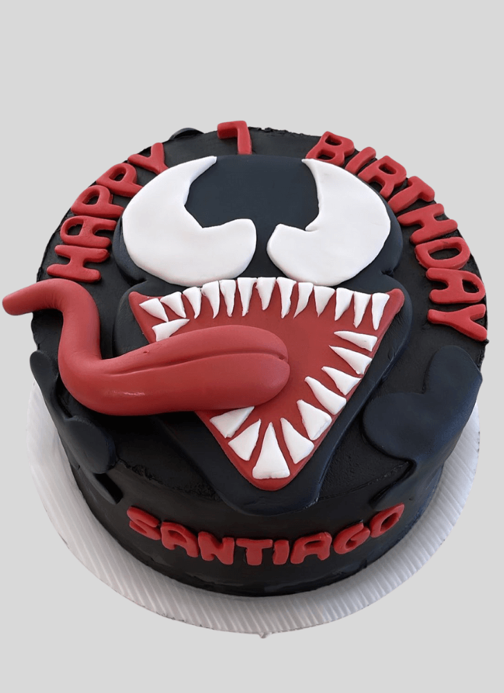 Cute Venom Cake