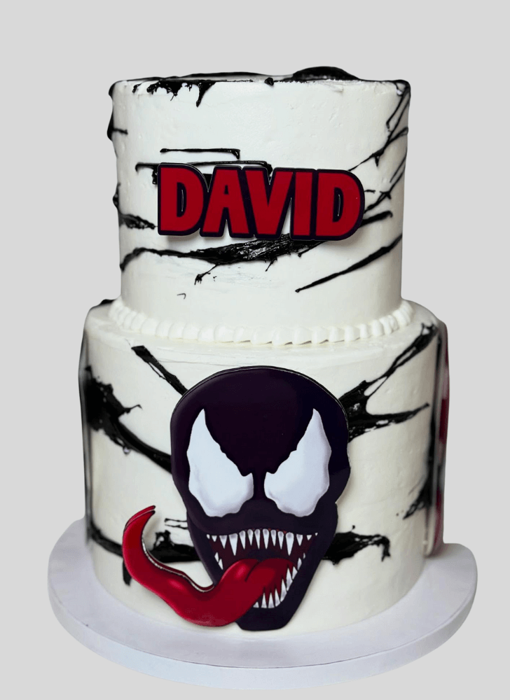 Elegant Venom Cake