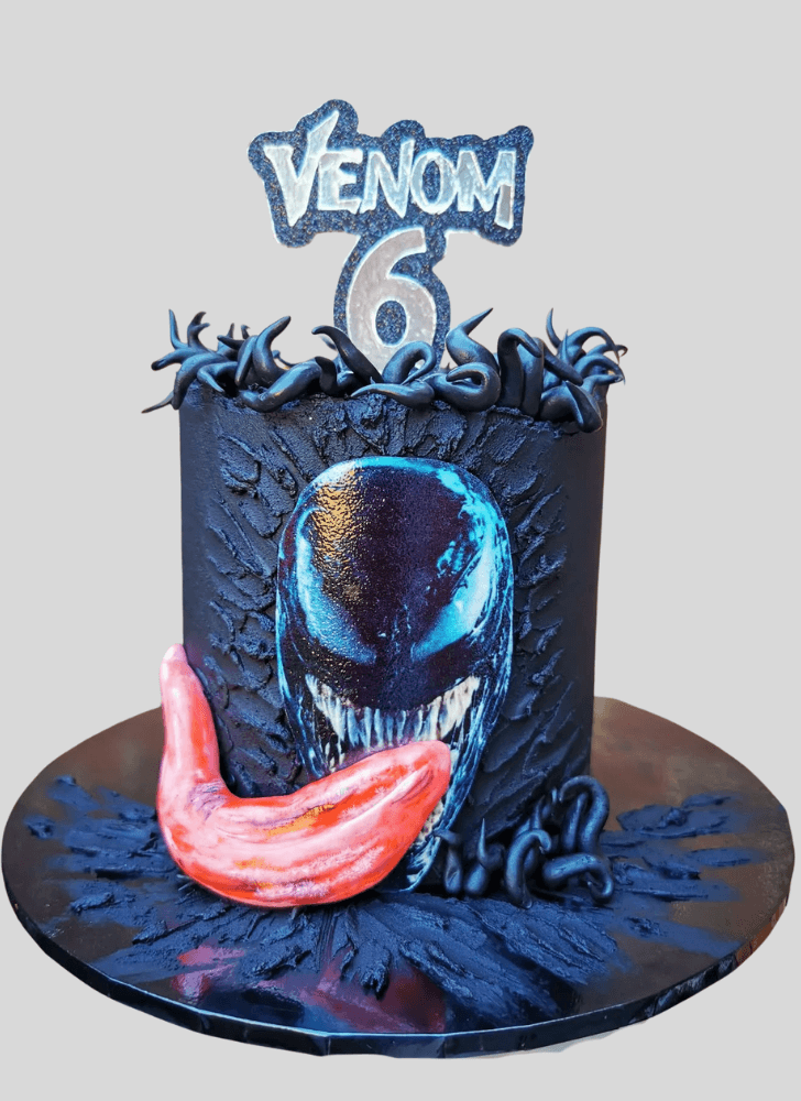 Enticing Venom Cake