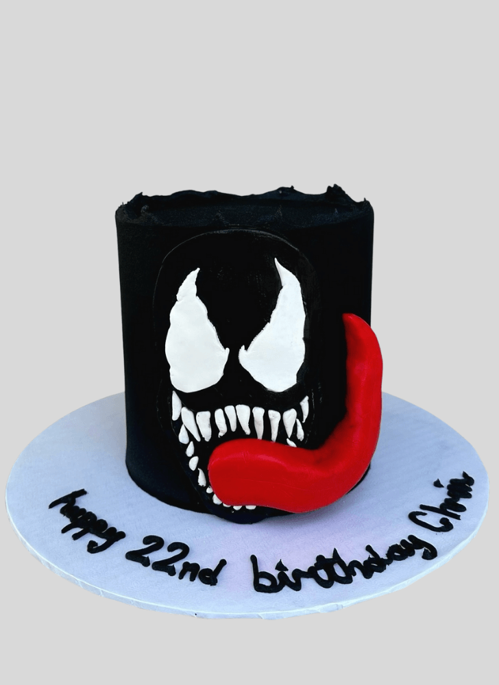 Inviting Venom Cake